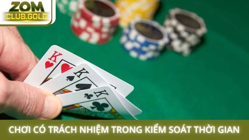 Chơi có trách nhiệm trong kiểm soát thời gian