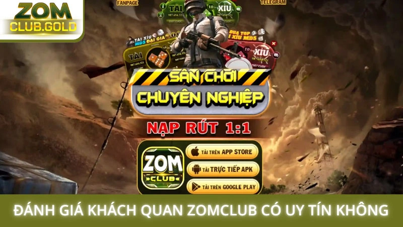Zomclub có uy tín không? Đánh giá toàn diện và thông tin xác thực 2025 2 Đánh giá khách quan Zomclub có uy tín không qua giao diện